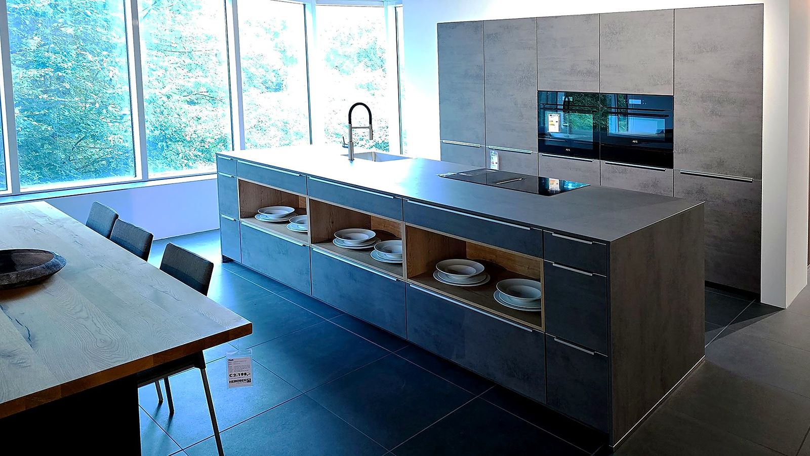 Raumidee 3111, Riva Beton Schiefergrau